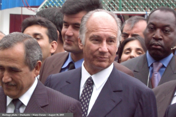 Hazar Imam in Dushanbe,Ttajikistan for the Water Forum